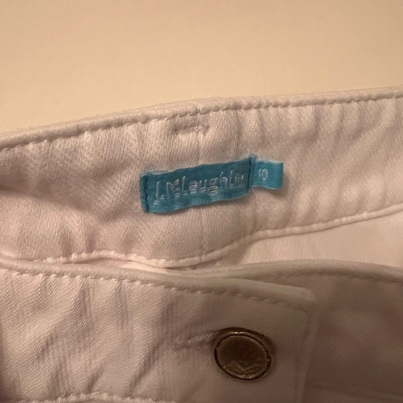 J.Mclaughlin Lexi Jeans White Size 10 - Picture 5 of 12